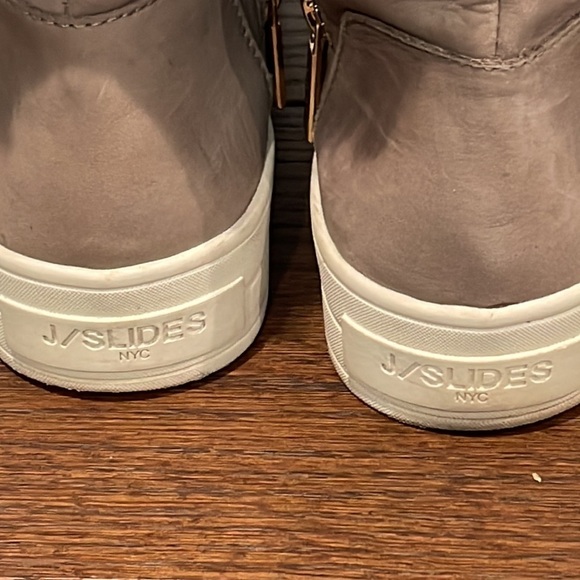 J/Slides Tristan Grey Waterproof Boots Size 8.5 - Picture 6 of 8